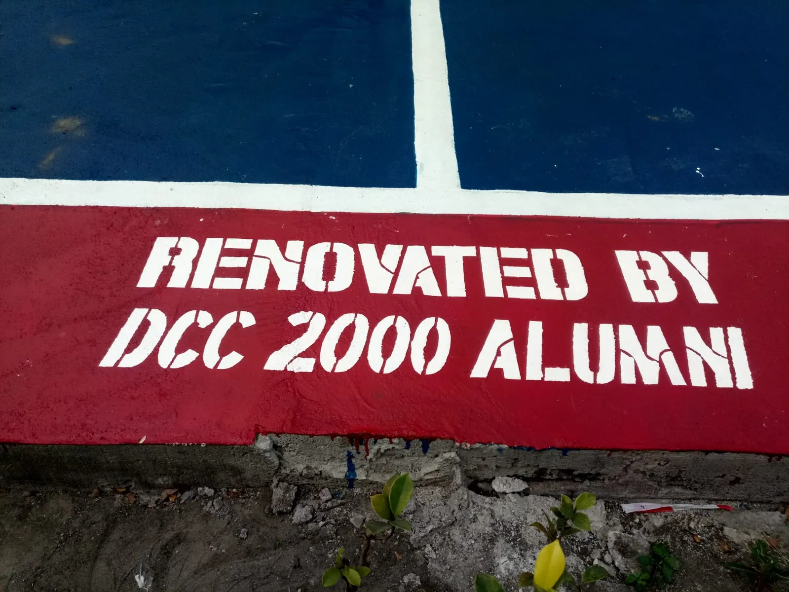 Alumni AGM reunion and basketball court project commissioning